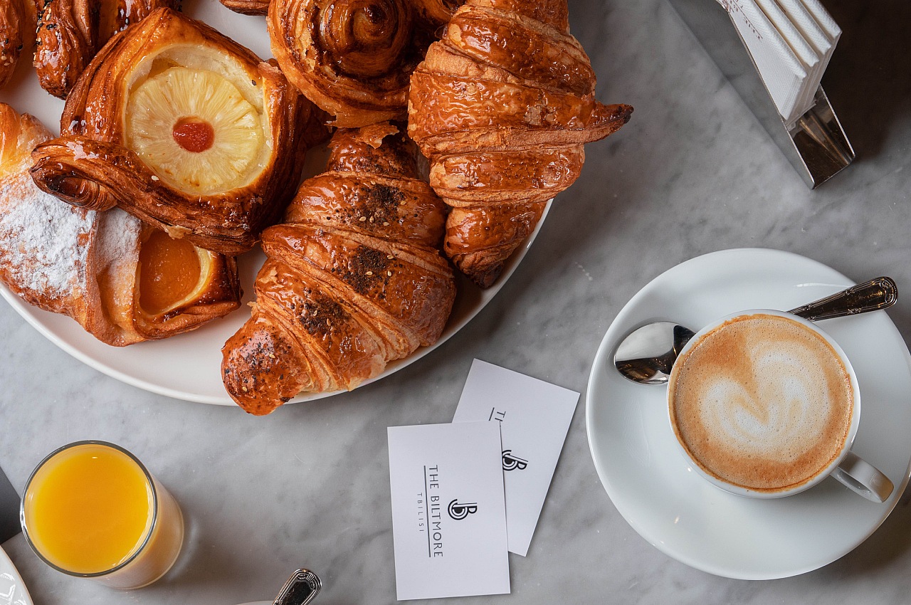 Beverages and Pastries at The Parlour